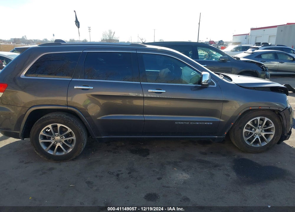 2014 JEEP GRAND CHEROKEE OVERLAND VIN: 1C4RJFCT1EC557096