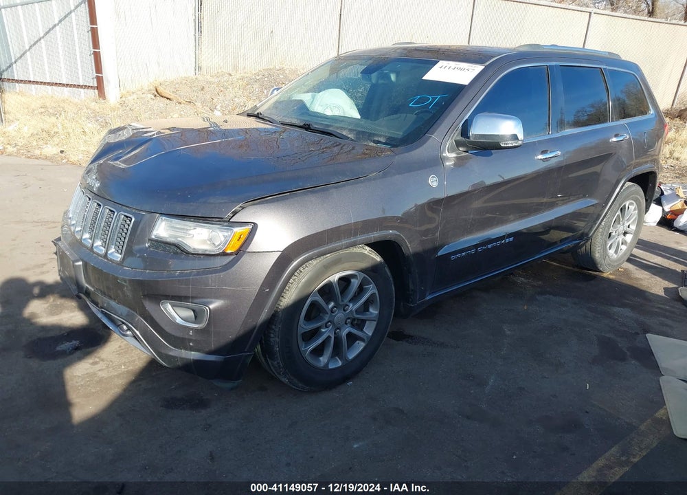 2014 JEEP GRAND CHEROKEE OVERLAND VIN: 1C4RJFCT1EC557096