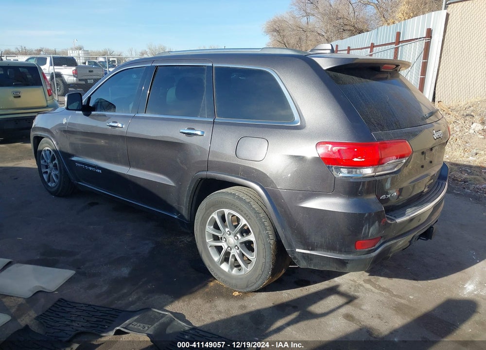 2014 JEEP GRAND CHEROKEE OVERLAND VIN: 1C4RJFCT1EC557096