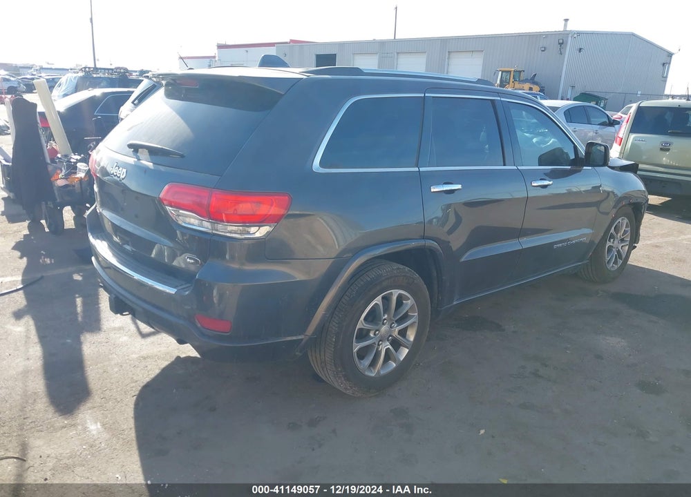 2014 JEEP GRAND CHEROKEE OVERLAND VIN: 1C4RJFCT1EC557096