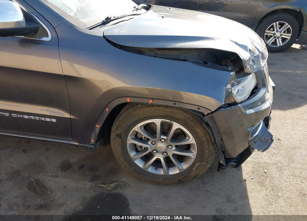 2014 JEEP GRAND CHEROKEE OVERLAND VIN: 1C4RJFCT1EC557096