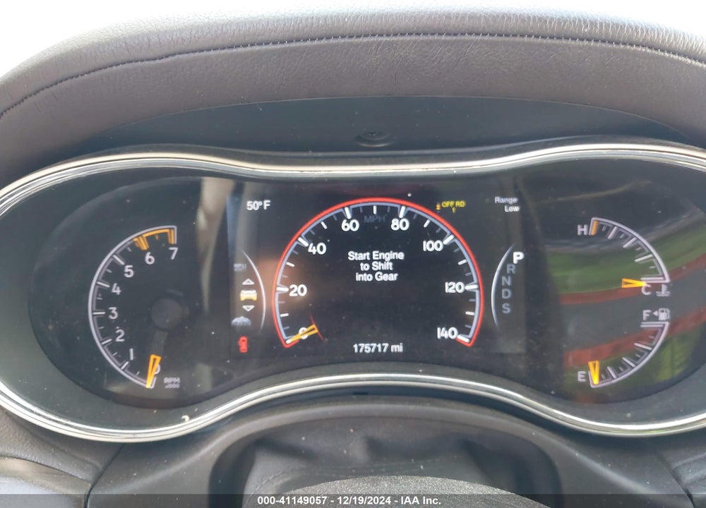 2014 JEEP GRAND CHEROKEE OVERLAND VIN: 1C4RJFCT1EC557096