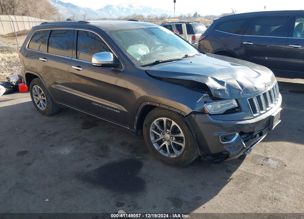 2014 JEEP GRAND CHEROKEE OVERLAND VIN: 1C4RJFCT1EC557096
