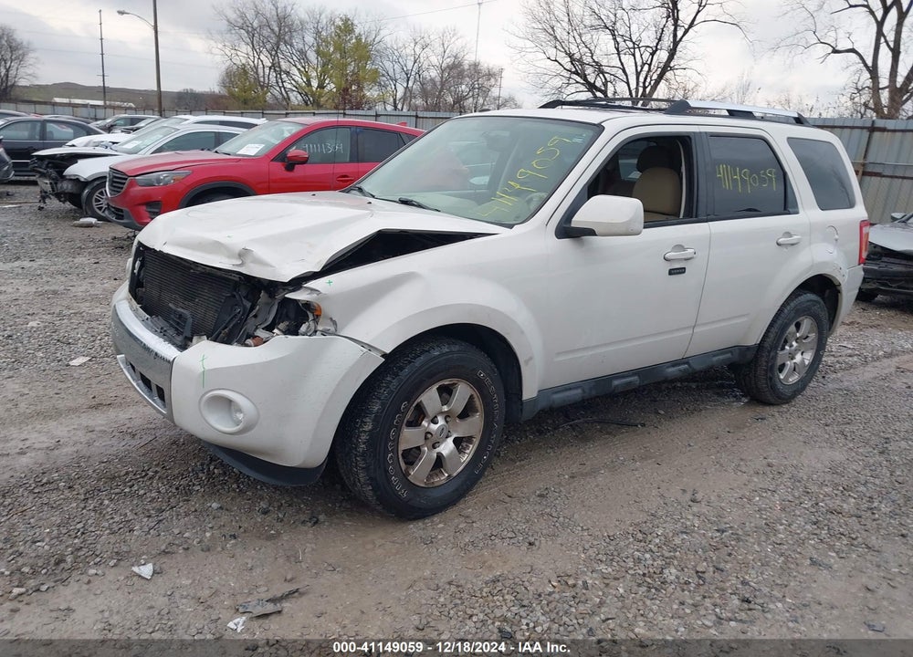 2012 FORD ESCAPE LIMITED VIN: 1FMCU9E78CKB77234