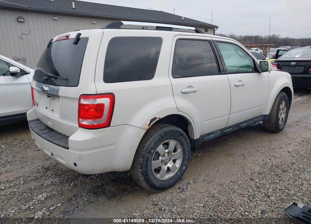 2012 FORD ESCAPE LIMITED VIN: 1FMCU9E78CKB77234