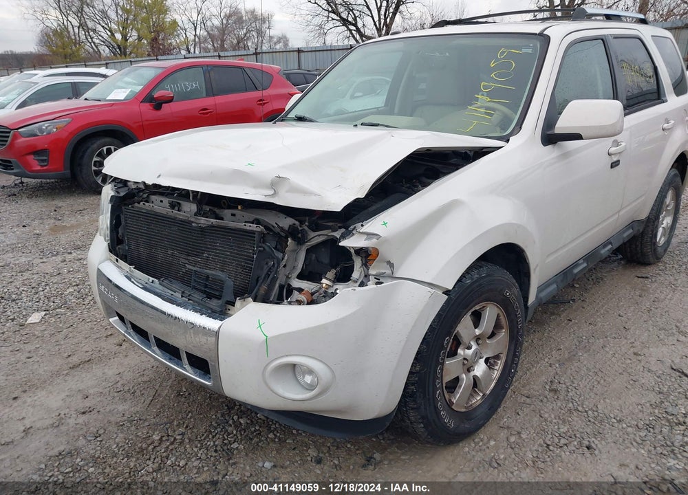 2012 FORD ESCAPE LIMITED VIN: 1FMCU9E78CKB77234
