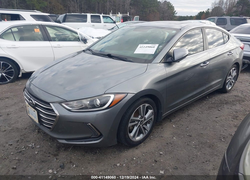 2017 HYUNDAI ELANTRA LIMITED VIN: KMHD84LF0HU283694