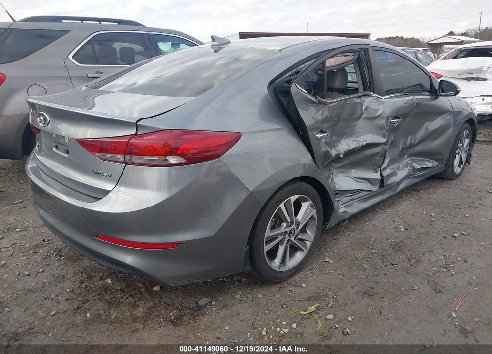 2017 HYUNDAI ELANTRA LIMITED VIN: KMHD84LF0HU283694