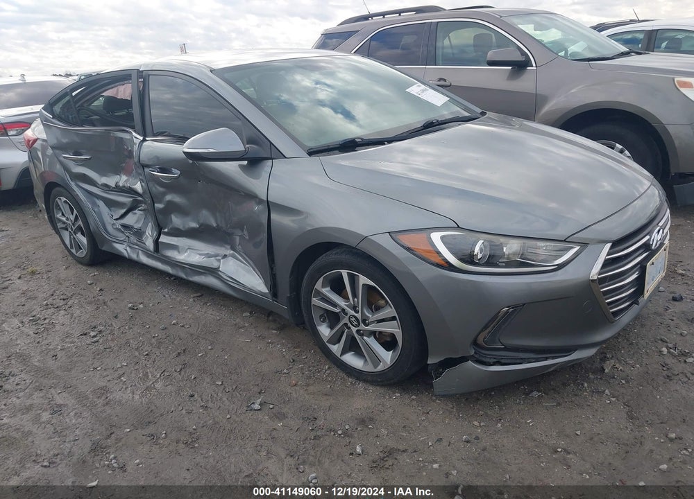 2017 HYUNDAI ELANTRA LIMITED VIN: KMHD84LF0HU283694