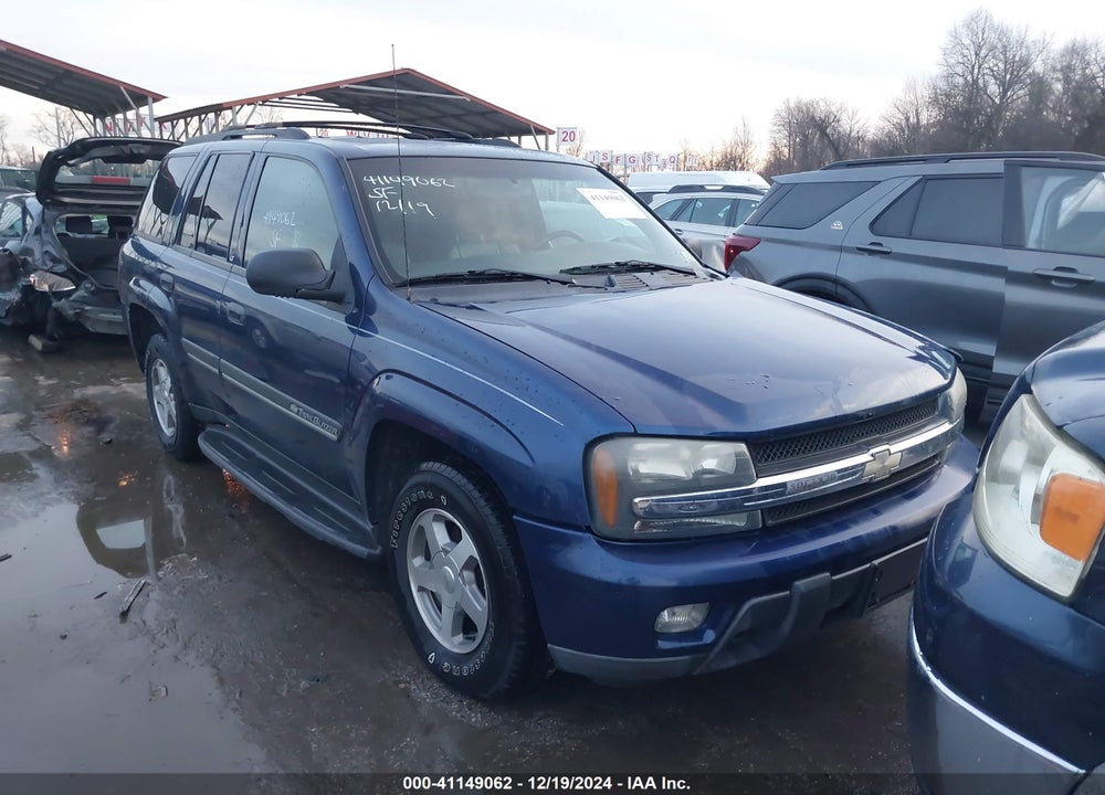 2002 CHEVROLET TRAILBLAZER LT VIN: 1GNDT13S022209538