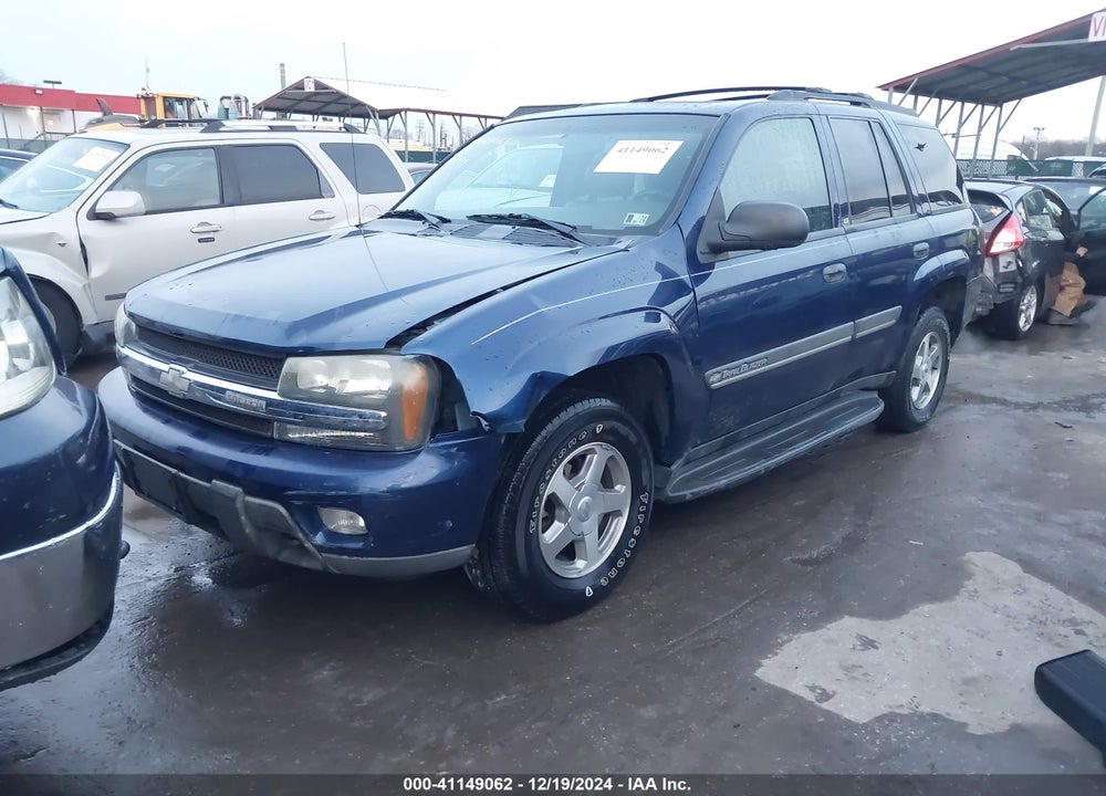 2002 CHEVROLET TRAILBLAZER LT VIN: 1GNDT13S022209538