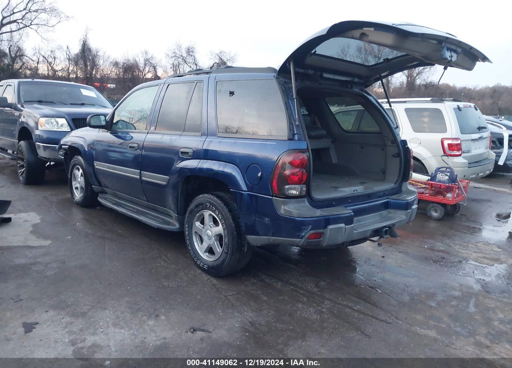 2002 CHEVROLET TRAILBLAZER LT VIN: 1GNDT13S022209538