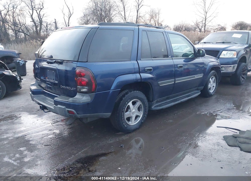 2002 CHEVROLET TRAILBLAZER LT VIN: 1GNDT13S022209538