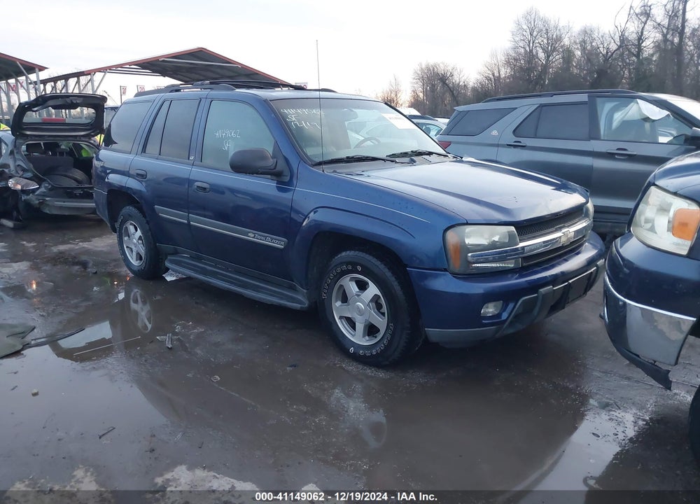 2002 CHEVROLET TRAILBLAZER LT VIN: 1GNDT13S022209538