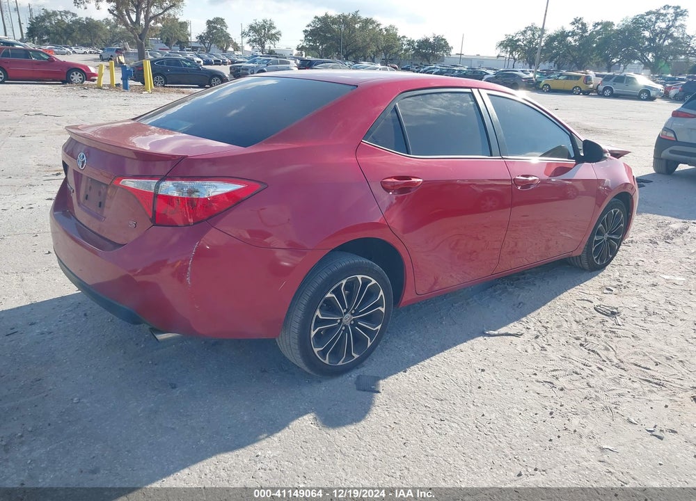 2014 TOYOTA COROLLA S PLUS VIN: 2T1BURHE9EC056274