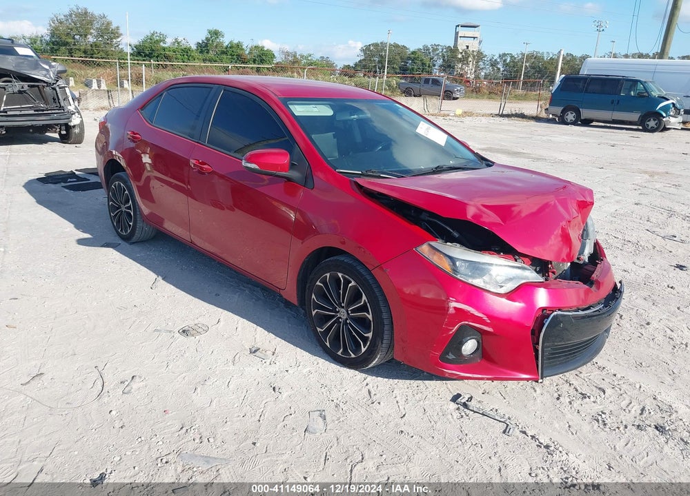 2014 TOYOTA COROLLA S PLUS VIN: 2T1BURHE9EC056274