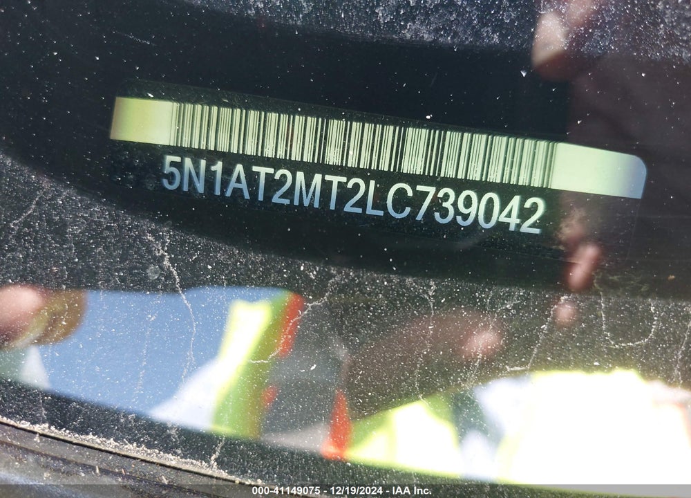 2020 NISSAN ROGUE VIN: 5N1AT2MT2LC739042