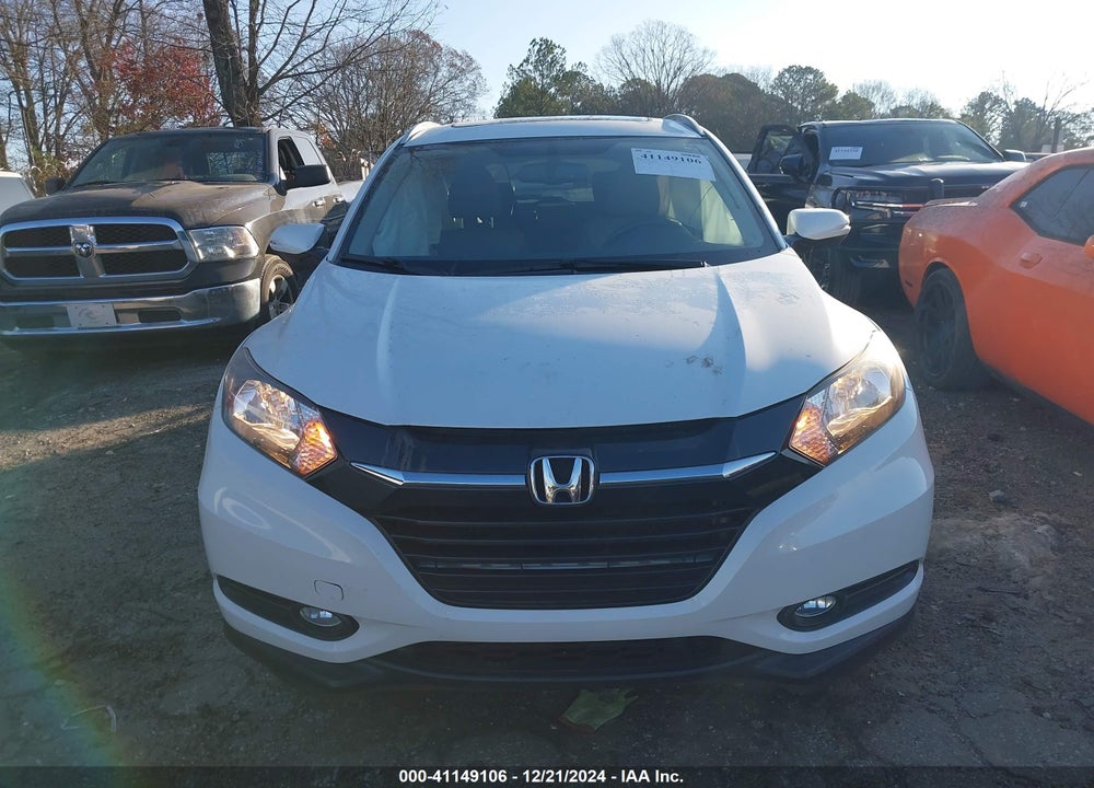 2018 HONDA HR-V EX-L VIN: 3CZRU5H71JM701956