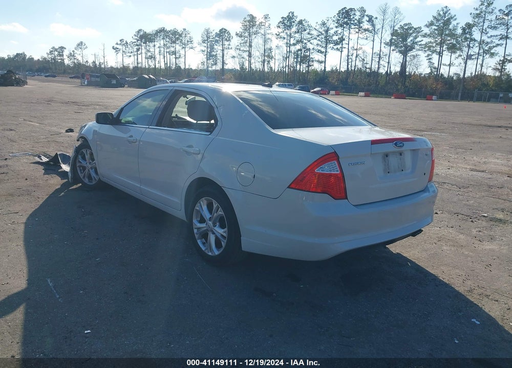 2012 FORD FUSION VIN: 3FAHP0HA7CR233234