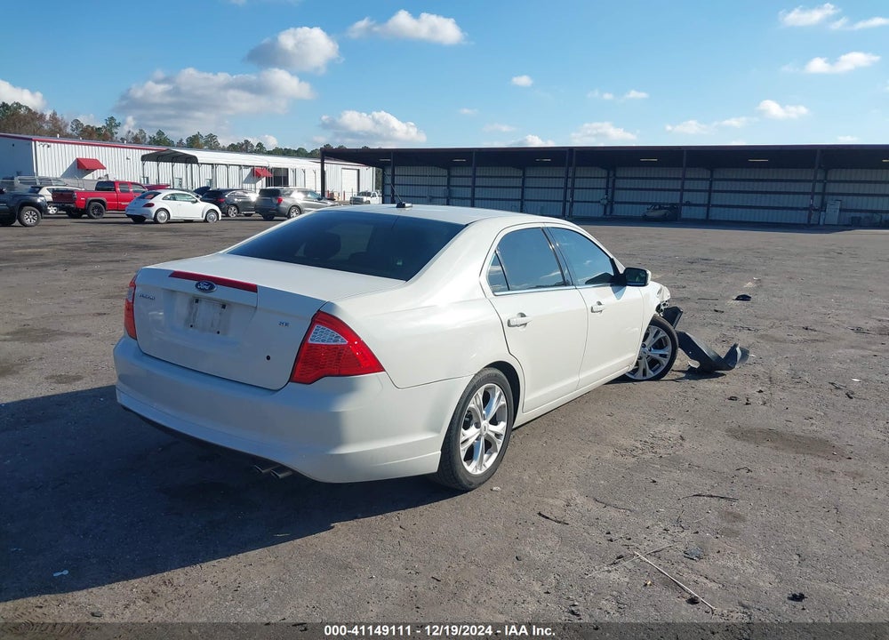 2012 FORD FUSION VIN: 3FAHP0HA7CR233234