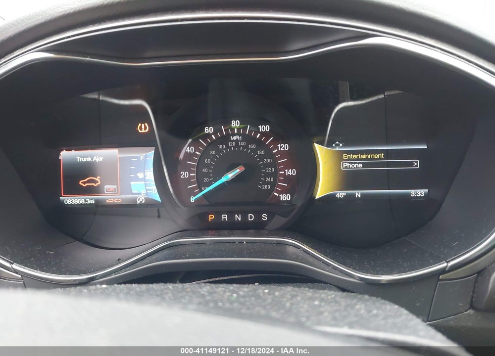 2017 FORD FUSION SE VIN: 3FA6P0HD3HR263548