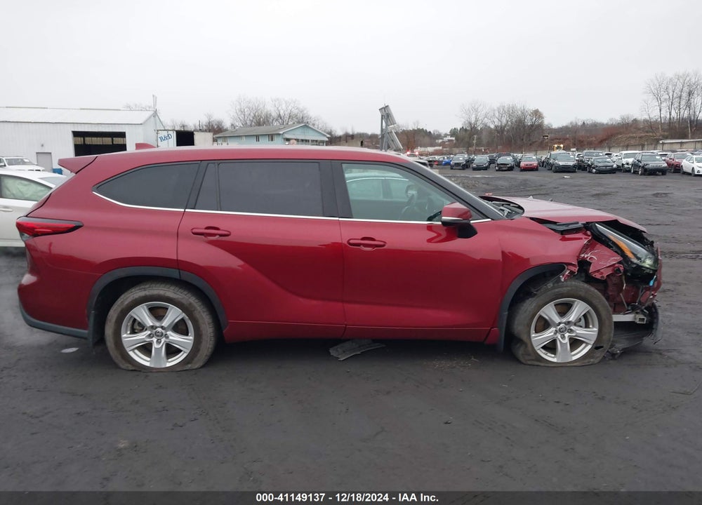 2021 TOYOTA HIGHLANDER LE VIN: 5TDBZRBHXMS537905