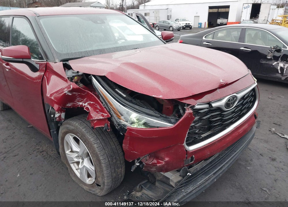 2021 TOYOTA HIGHLANDER LE VIN: 5TDBZRBHXMS537905