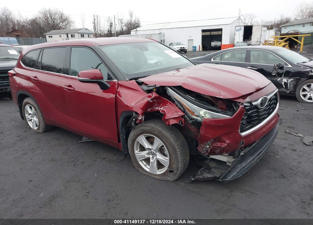2021 TOYOTA HIGHLANDER LE VIN: 5TDBZRBHXMS537905