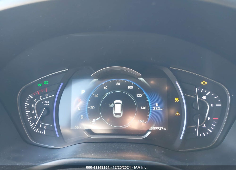 2020 HYUNDAI SANTA FE SEL VIN: 5NMS33AD4LH244936