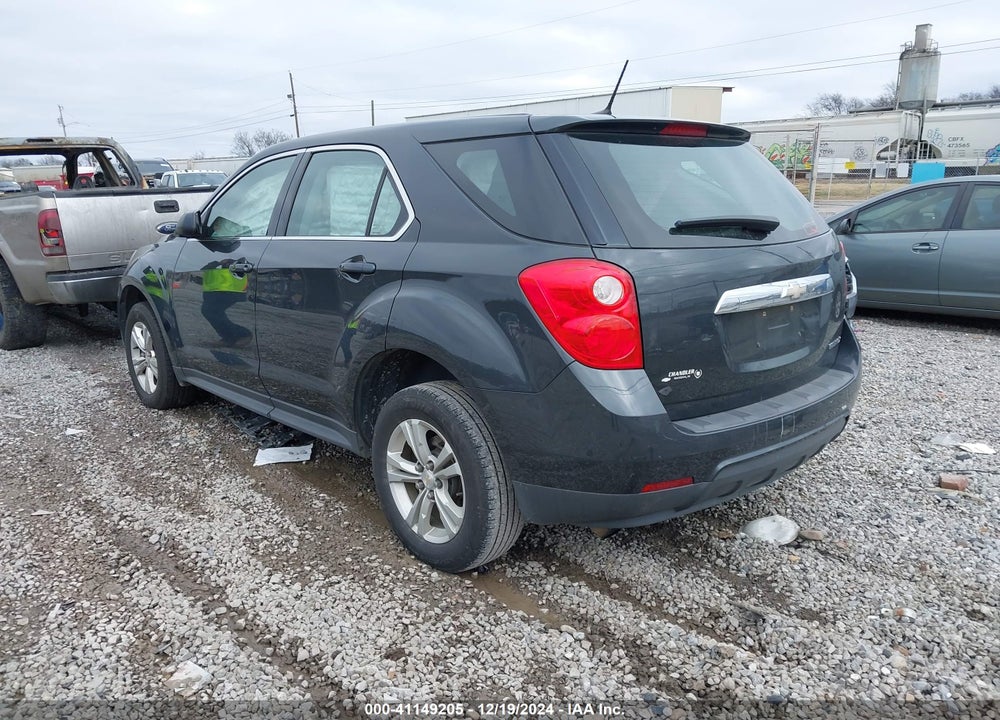2013 CHEVROLET EQUINOX LS VIN: 2GNALBEK3D1250528