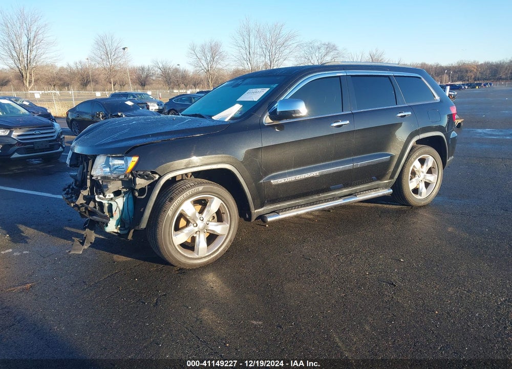 2012 JEEP GRAND CHEROKEE OVERLAND SUMMIT VIN: 1C4RJECG2CC157462