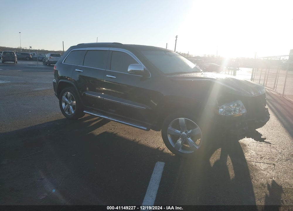 2012 JEEP GRAND CHEROKEE OVERLAND SUMMIT VIN: 1C4RJECG2CC157462