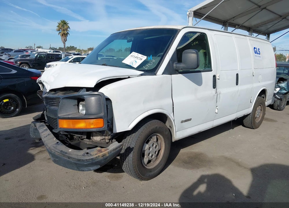 2003 CHEVROLET EXPRESS VIN: 1GCFG25T931204931
