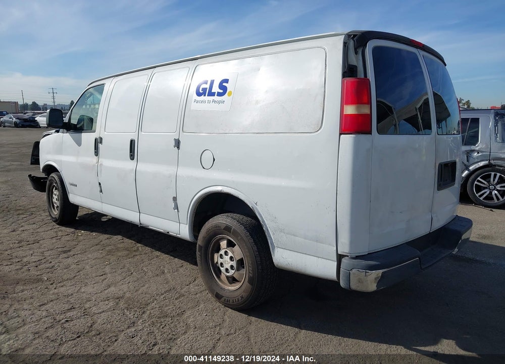 2003 CHEVROLET EXPRESS VIN: 1GCFG25T931204931