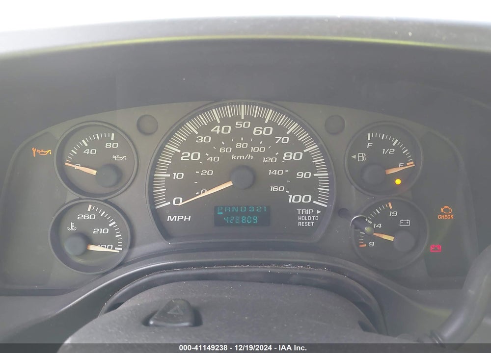 2003 CHEVROLET EXPRESS VIN: 1GCFG25T931204931