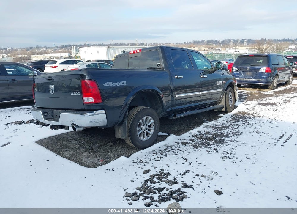 2018 RAM 1500 HARVEST  4X4 5'7 BOX VIN: 1C6RR7LTXJS109705