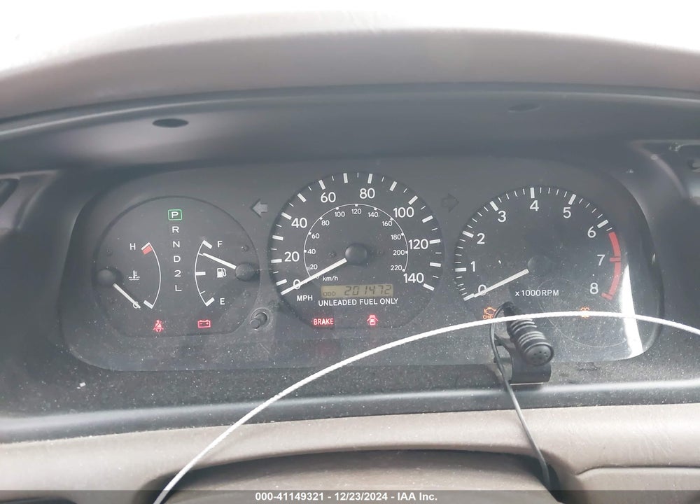 1998 TOYOTA CAMRY LE VIN: JT2BG22K0W0260687