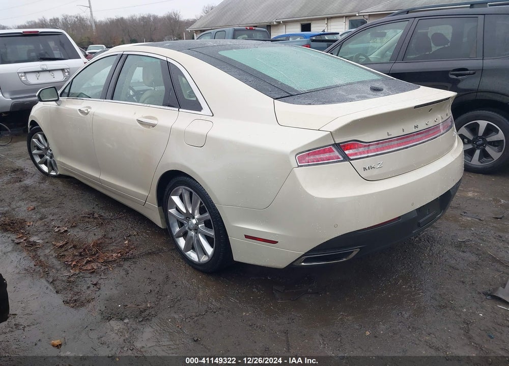 2015 LINCOLN MKZ HYBRID VIN: 3LN6L2LU0FR626891