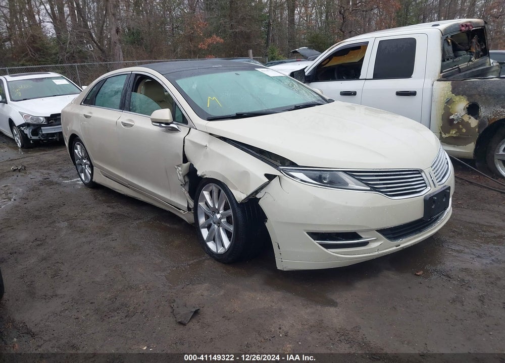2015 LINCOLN MKZ HYBRID VIN: 3LN6L2LU0FR626891