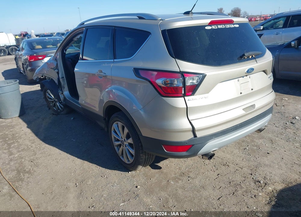 2017 FORD ESCAPE TITANIUM VIN: 1FMCU0J94HUD94729