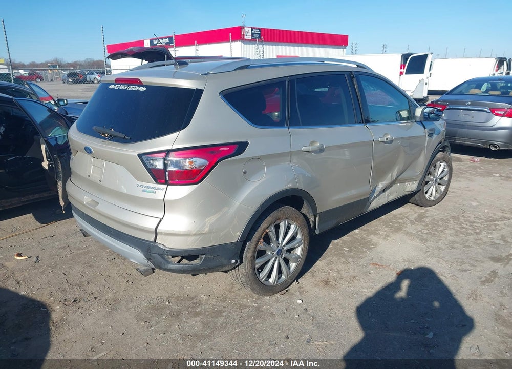 2017 FORD ESCAPE TITANIUM VIN: 1FMCU0J94HUD94729