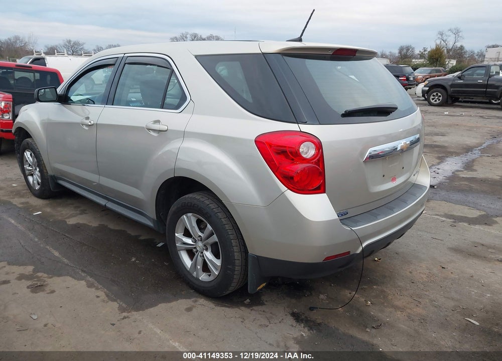 2013 CHEVROLET EQUINOX LS VIN: 2GNALBEK0D6422145