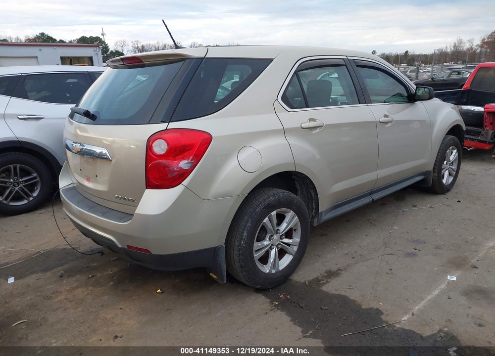 2013 CHEVROLET EQUINOX LS VIN: 2GNALBEK0D6422145