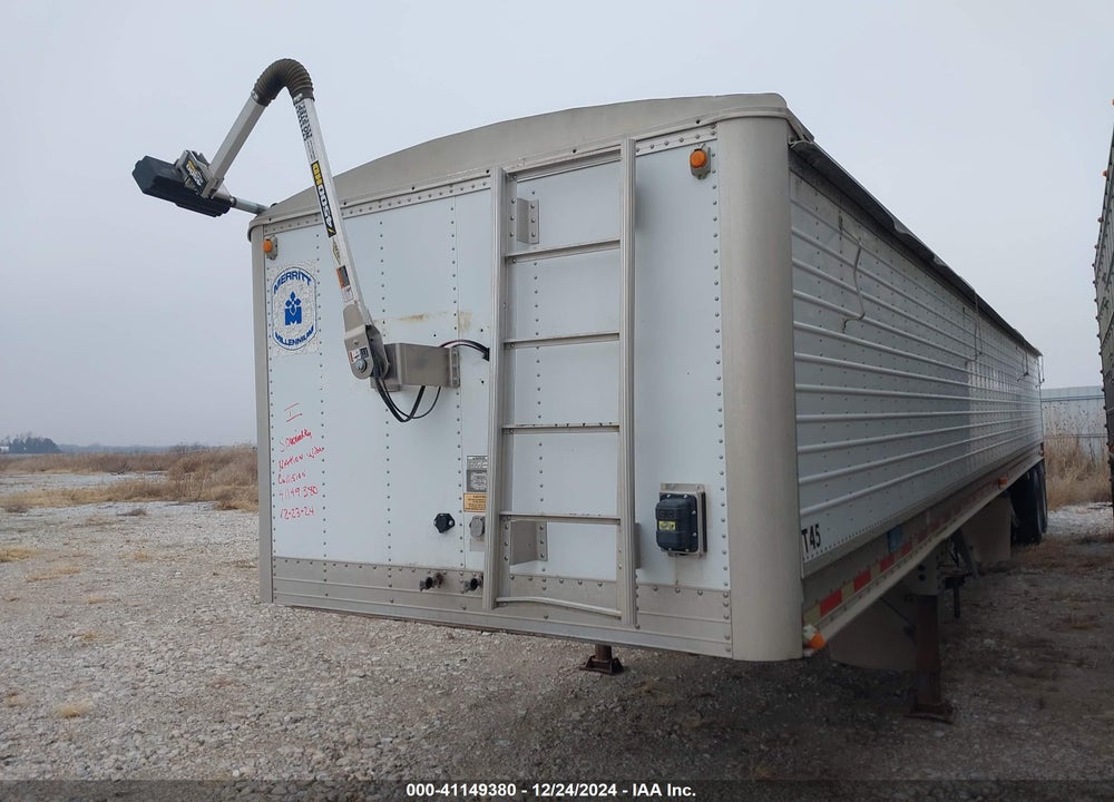 1998 MERRITT EQUIPMENT CO GRAIN SEMI TRAILER VIN: 1MT2P4325WH013076