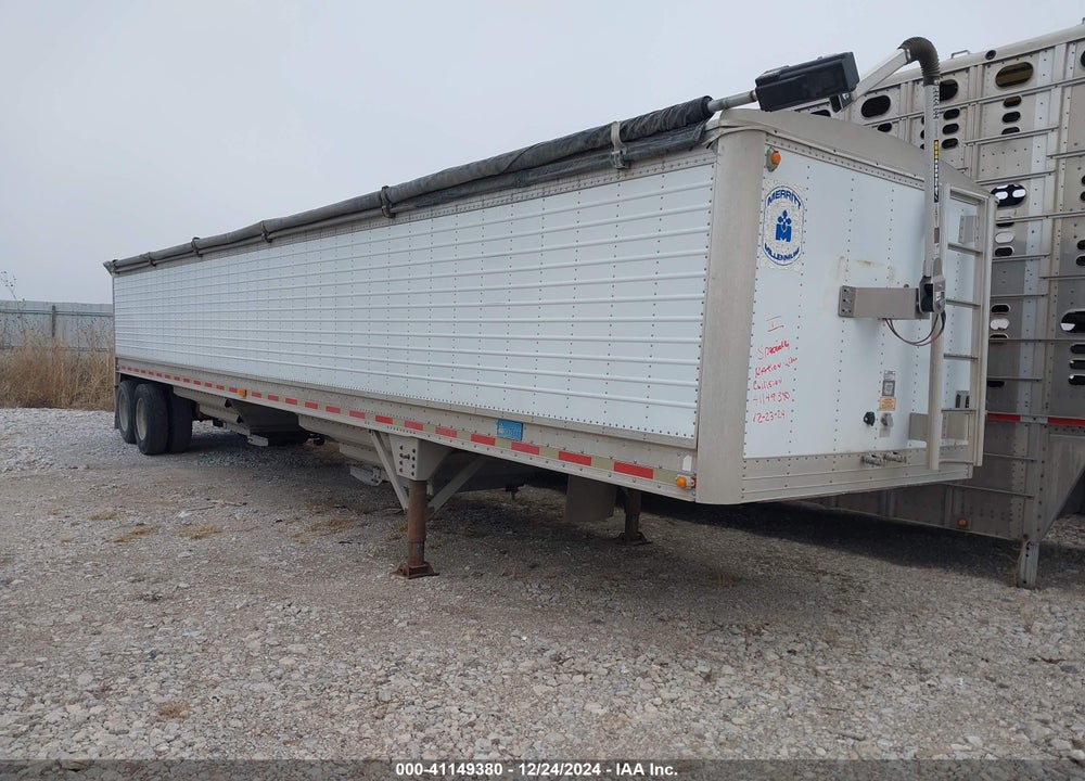 1998 MERRITT EQUIPMENT CO GRAIN SEMI TRAILER VIN: 1MT2P4325WH013076