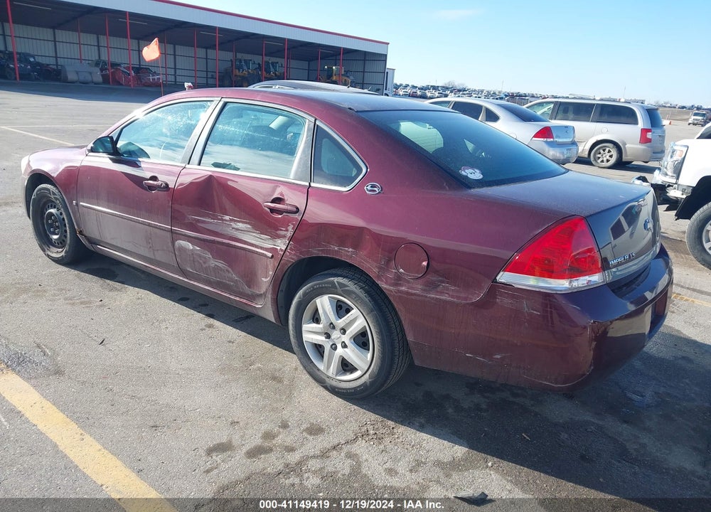 2007 CHEVROLET IMPALA LS VIN: 2G1WB58K979402437