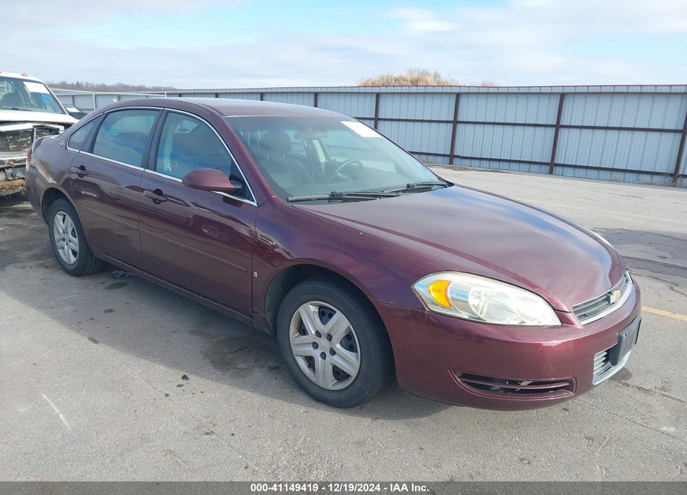 2007 CHEVROLET IMPALA LS VIN: 2G1WB58K979402437
