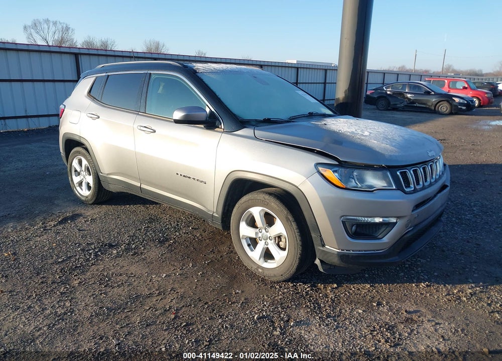 2020 JEEP COMPASS LATITUDE FWD VIN: 3C4NJCBB7LT170141