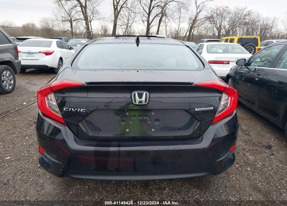 2016 HONDA CIVIC VIN: 19XFC1F95GE028553