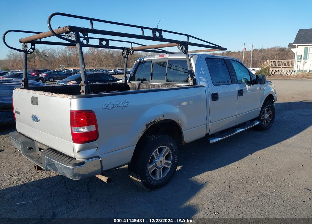 2008 FORD F-150 60TH ANNIVERSARY/FX4/KING RANCH/LARIAT/XLT VIN: 1FTPW14V48FA71851